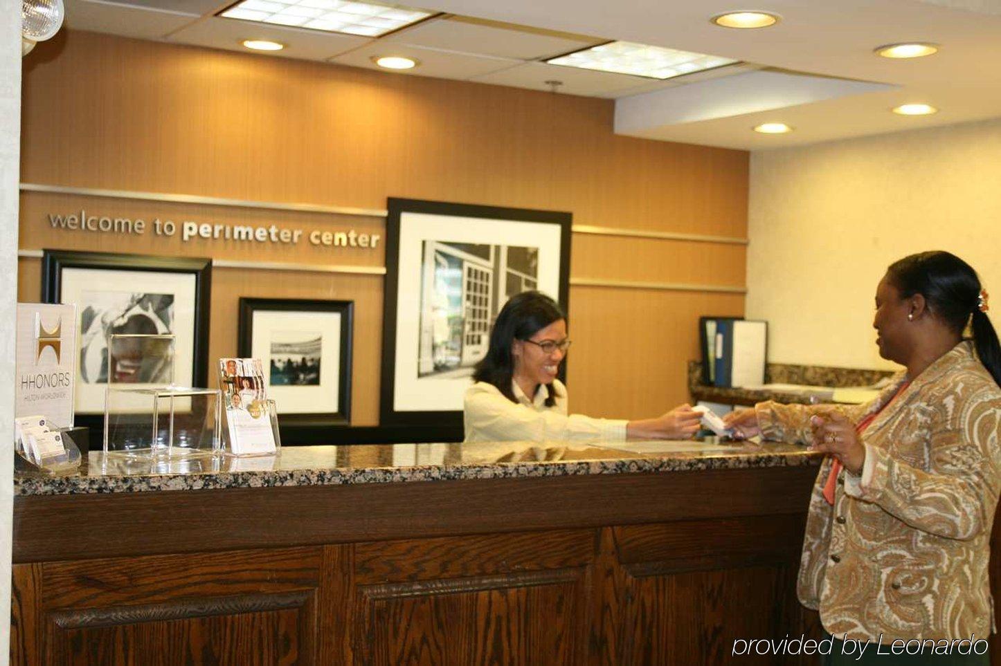 סנדי ספרינגס Hampton Inn Atlanta Perimeter Center מראה פנימי תמונה